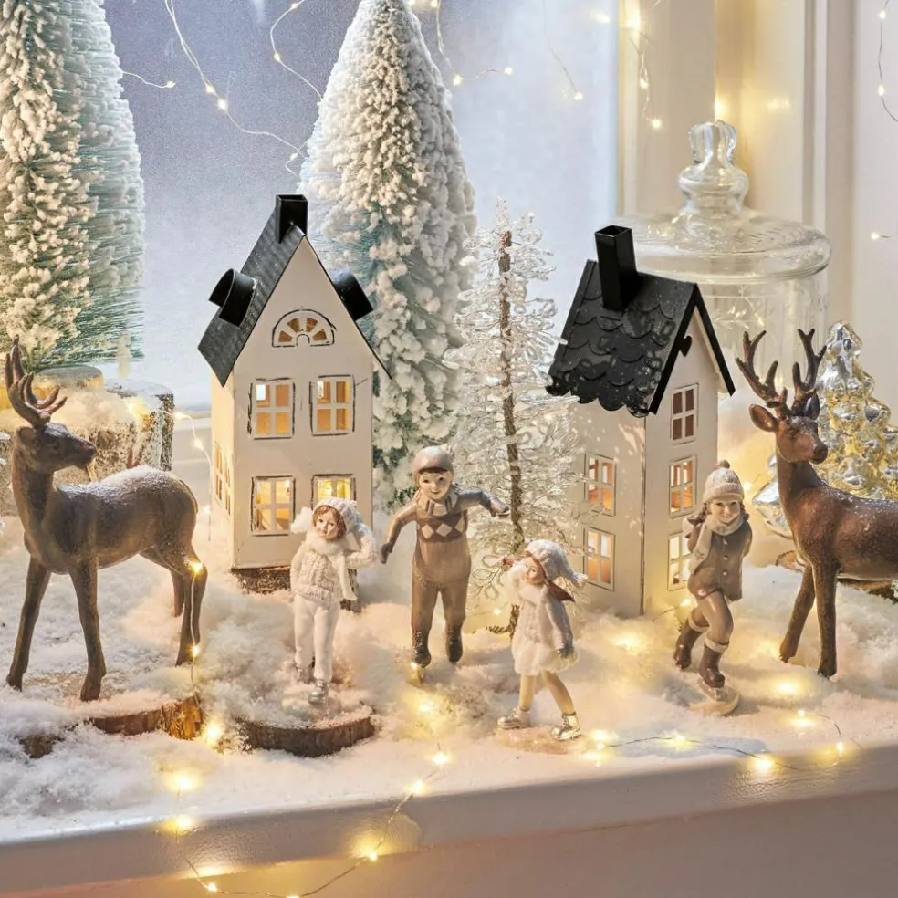 2 lanternes maisonnettes Gunar