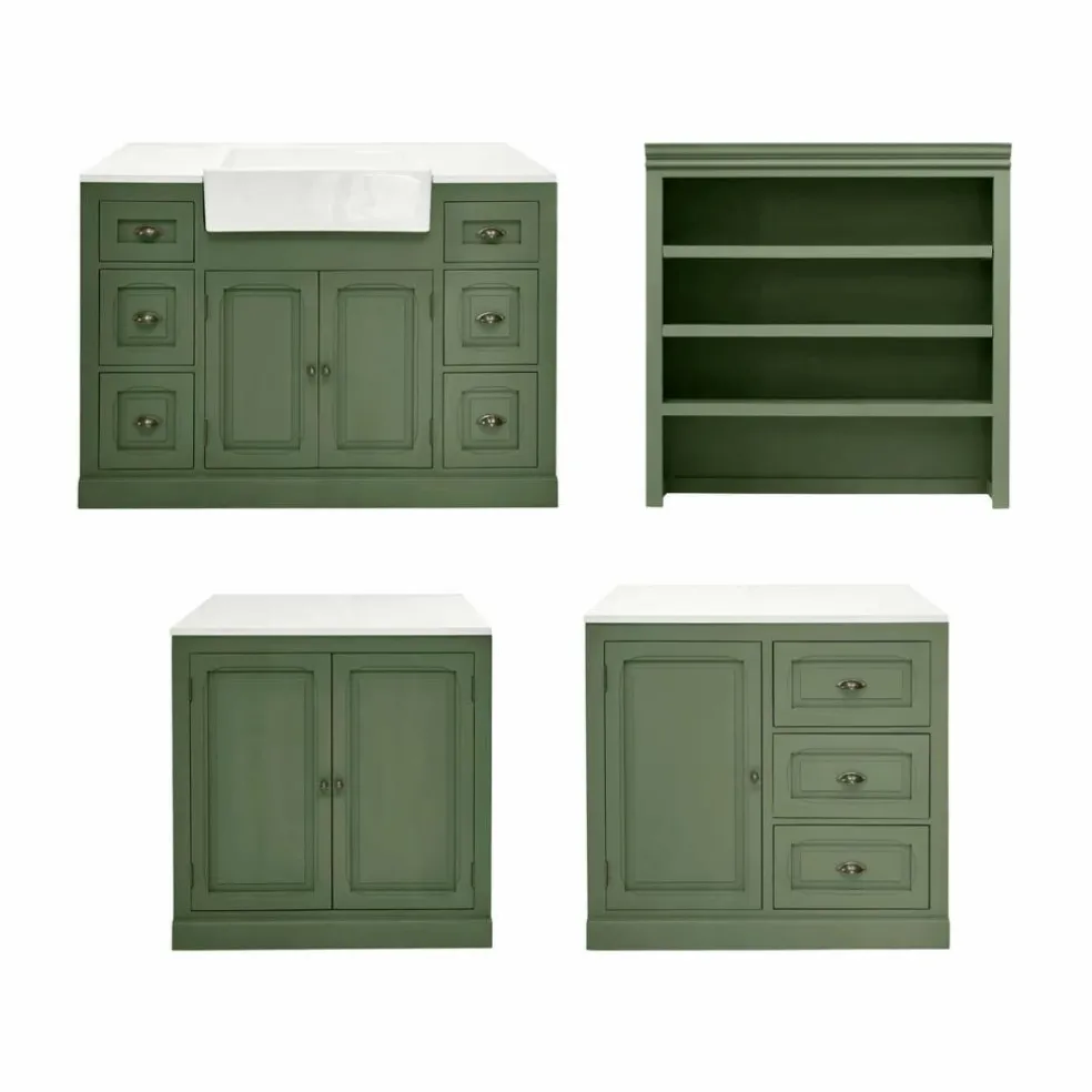 4 meubles de cuisine Lansbury