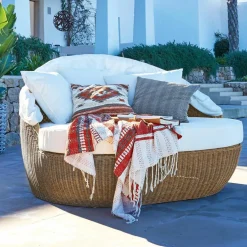 Canapé-lit de jardin Luxor