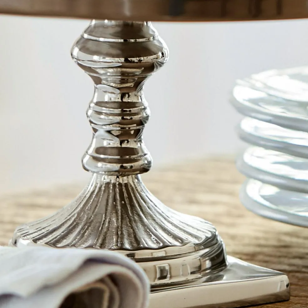 Cloche en verre avec plateau Mine