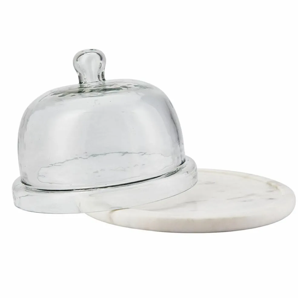 Cloche en verre avec plateau Barnsdale