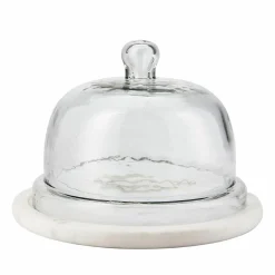 Cloche en verre avec plateau Barnsdale