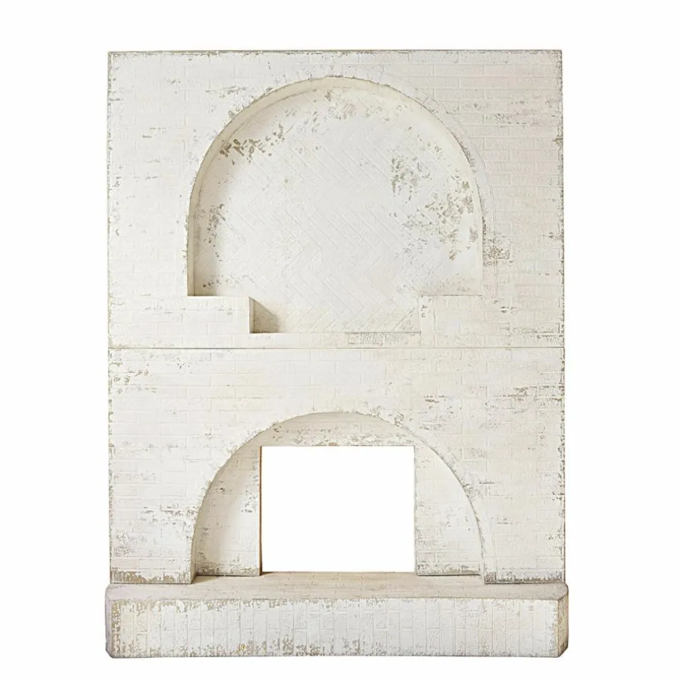 Console de cheminée Forêt Émeraude