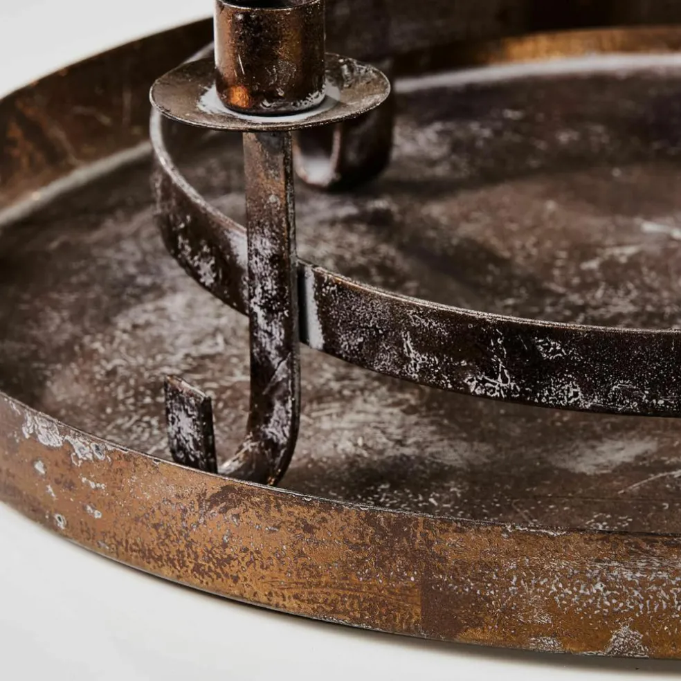 Couronne à bougies avec plateau Ivremont