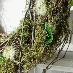 Couronne de fleurs séchées Vantile