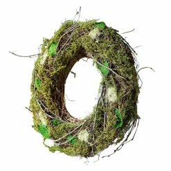 Couronne de fleurs séchées Vantile