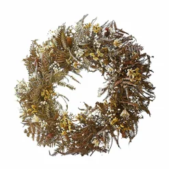 Couronne de fleurs séchées Evique