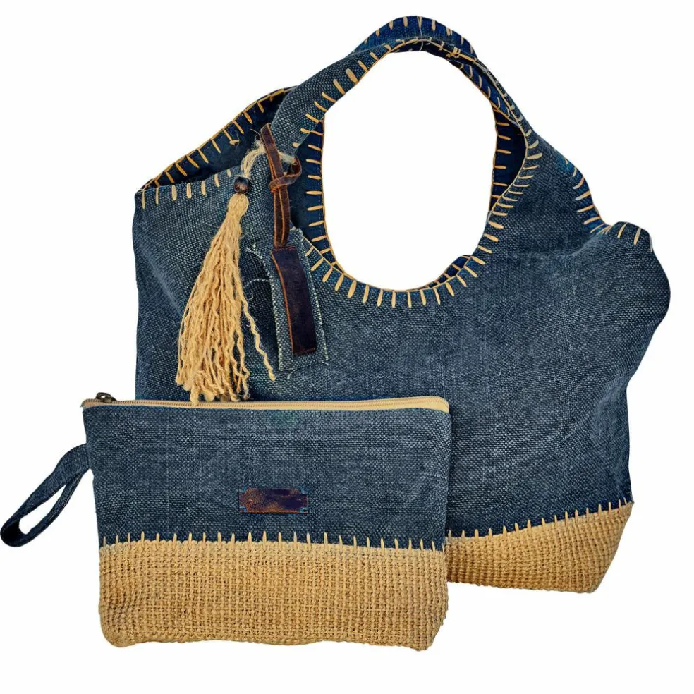 Ensemble cabas et pochette Cacula