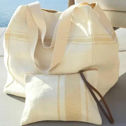 Ensemble cabas et pochette Liorane