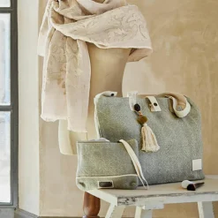 Ensemble cabas et pochette Cravanche