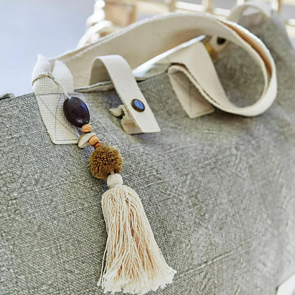 Ensemble cabas et pochette Cravanche