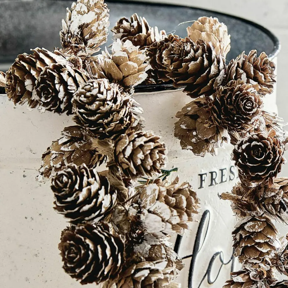 Guirlande de pommes de pin Jacci