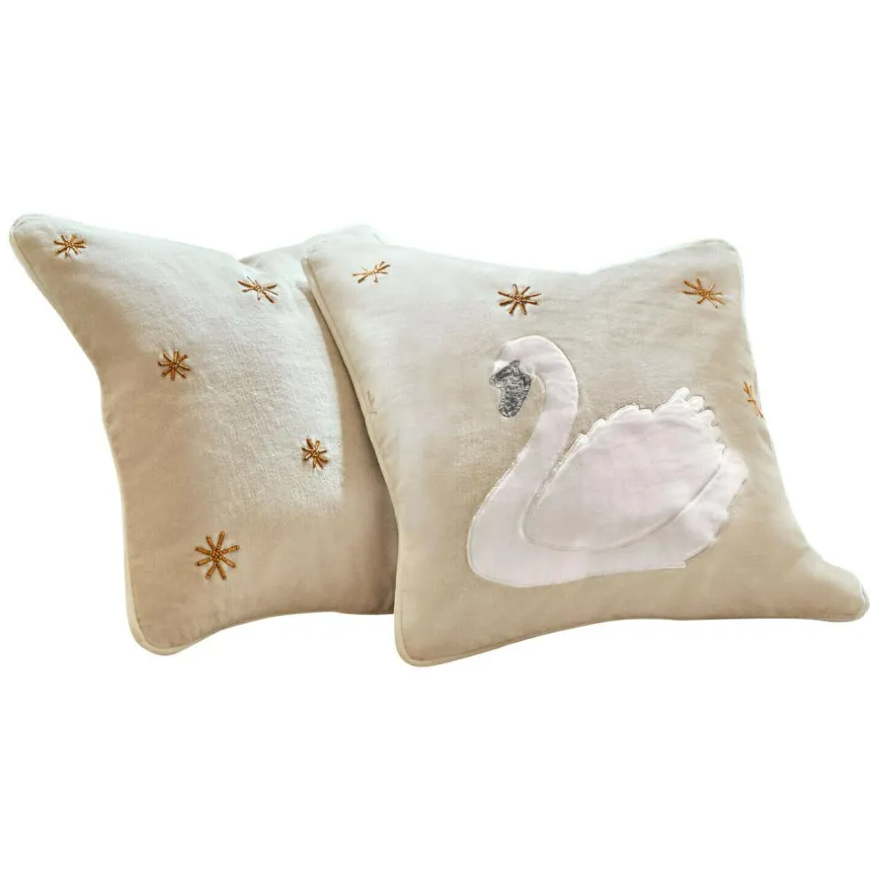 Housse de coussin, set de 2 Elarin