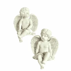 Lot de 2 anges décoratifs Starlight