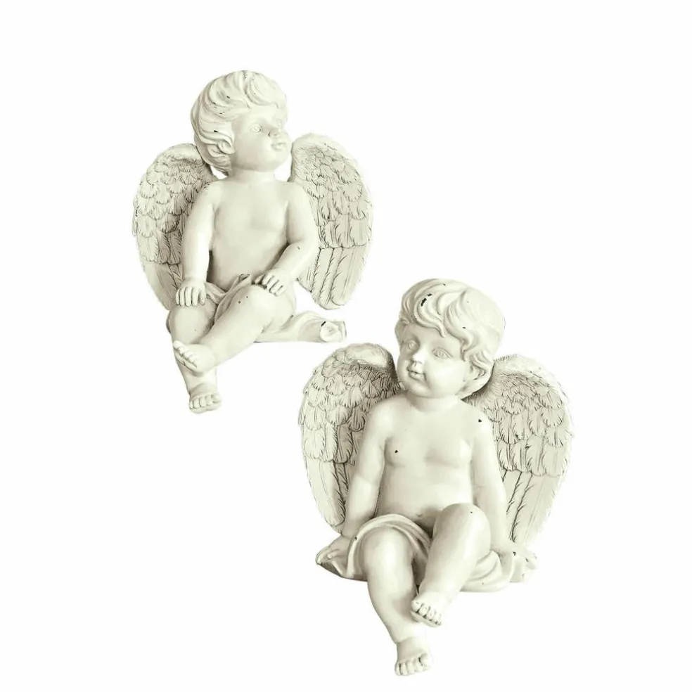 Lot de 2 anges décoratifs Starlight