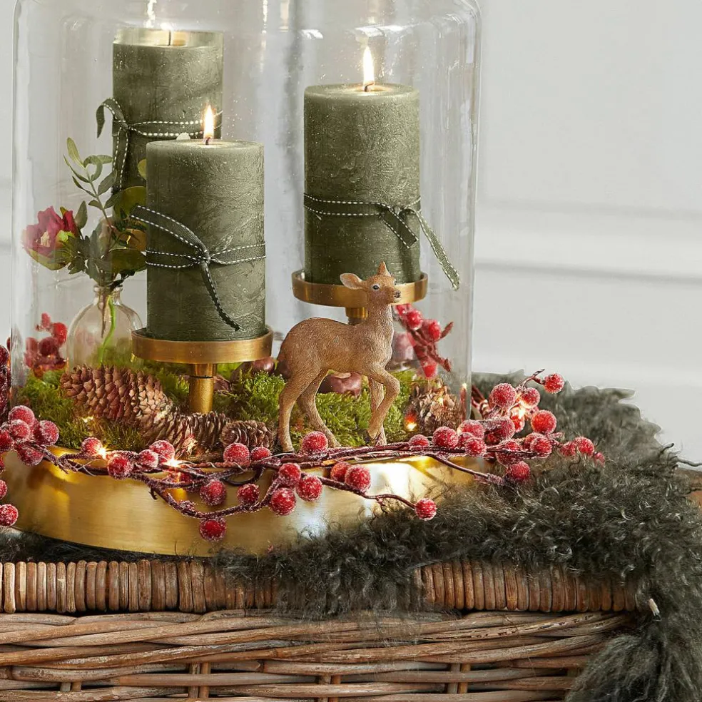 Lot de 3 animaux de la forêt décoratifs Vionique