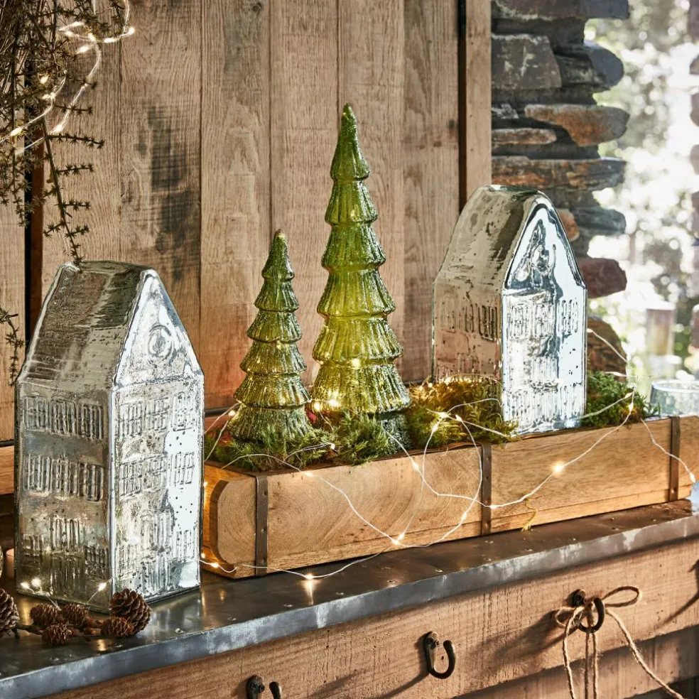 Lot de 2 arbres à LED Merrton