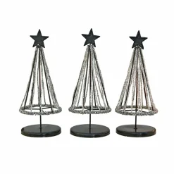 Lot de 3 arbres décoratifs Zerelle