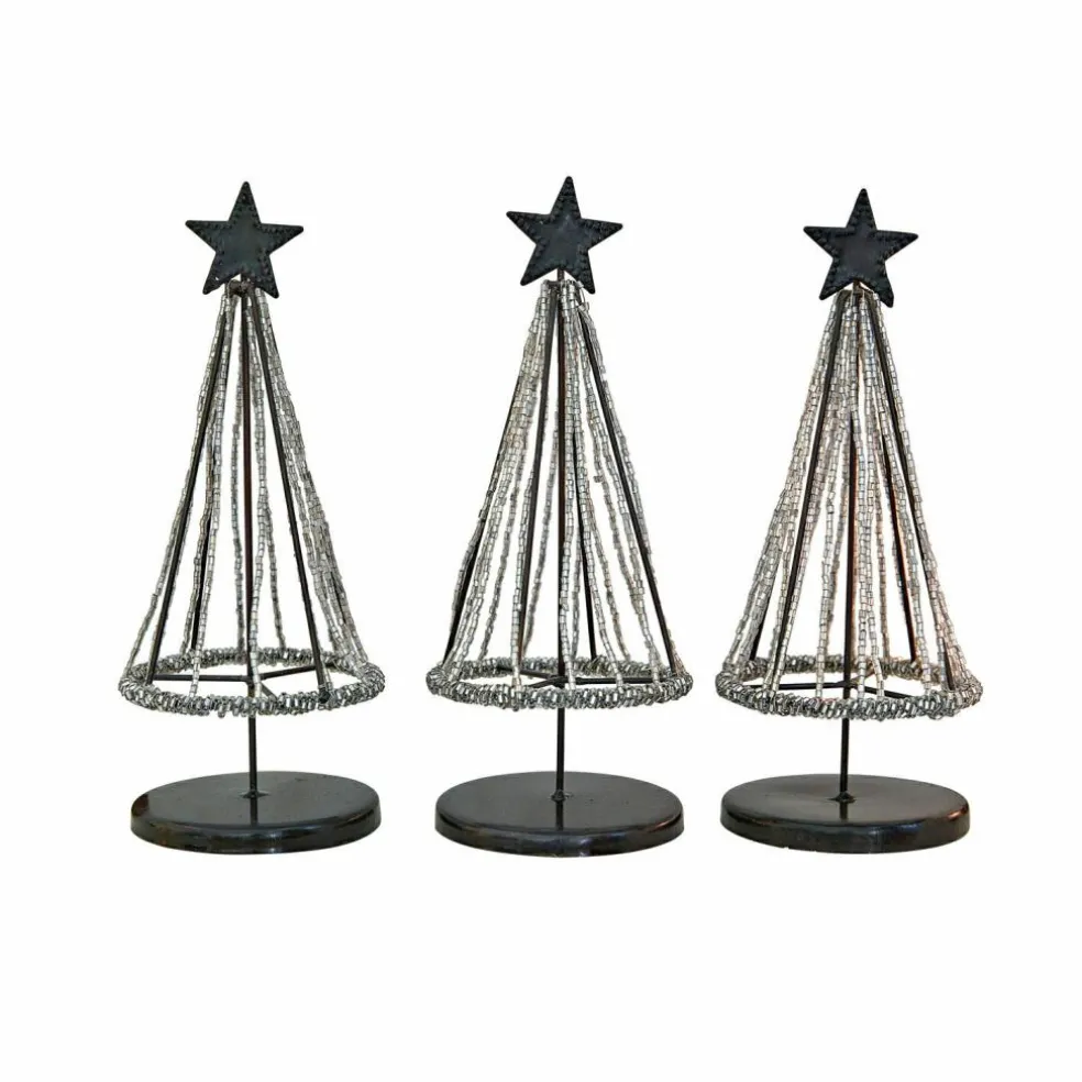 Lot de 3 arbres décoratifs Zerelle