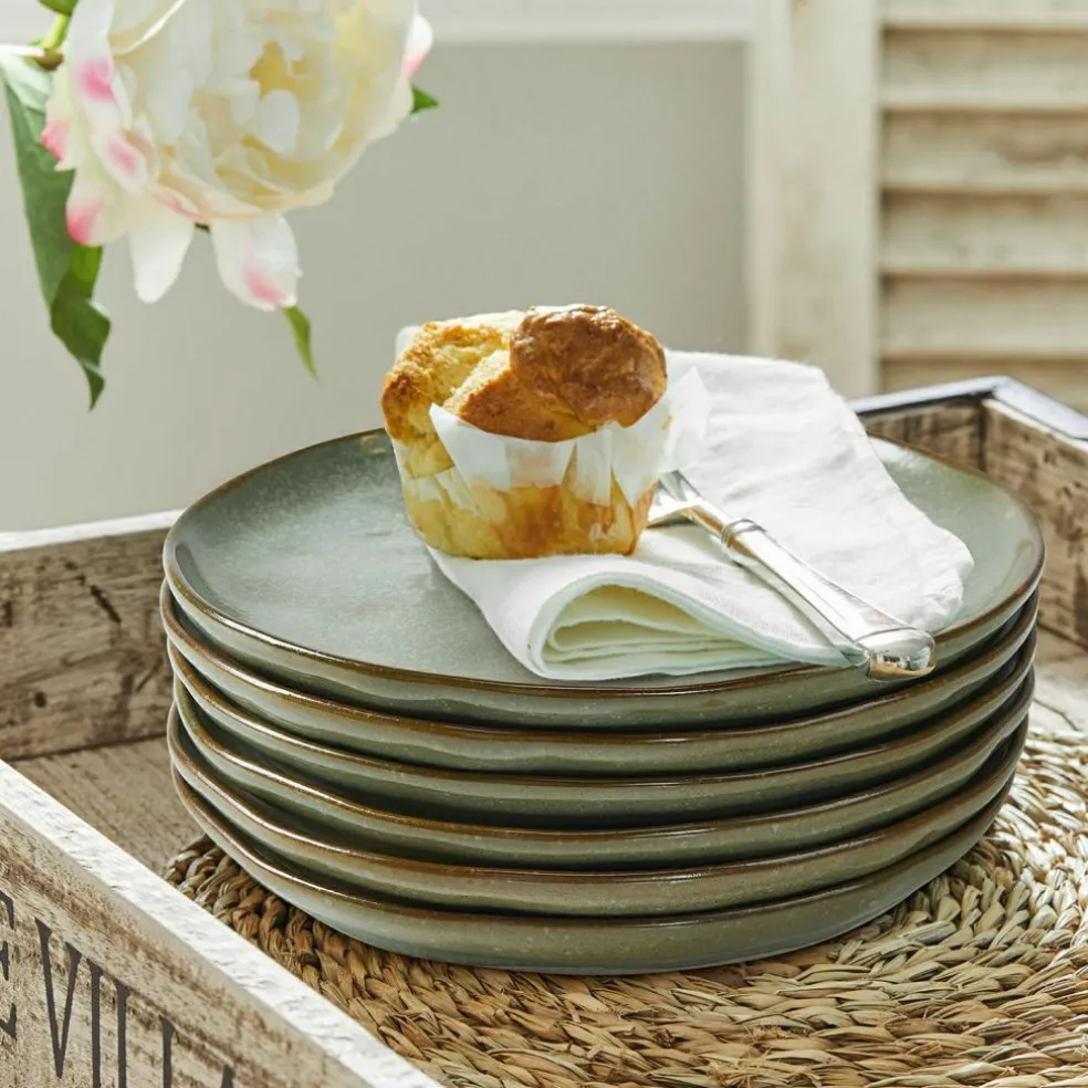 Lot de 6 assiettes à dessert Biarré