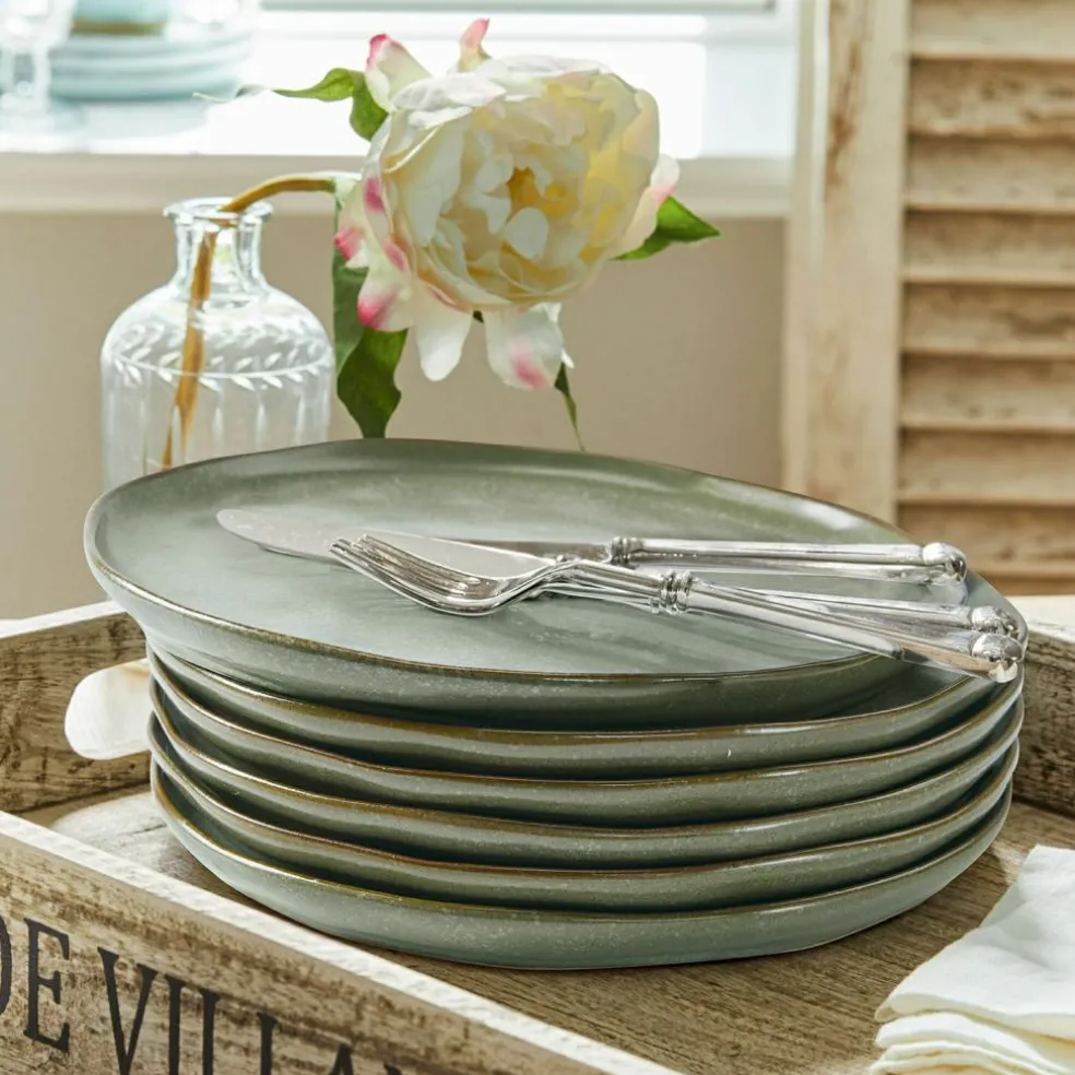 Lot de 6 assiettes Biarré