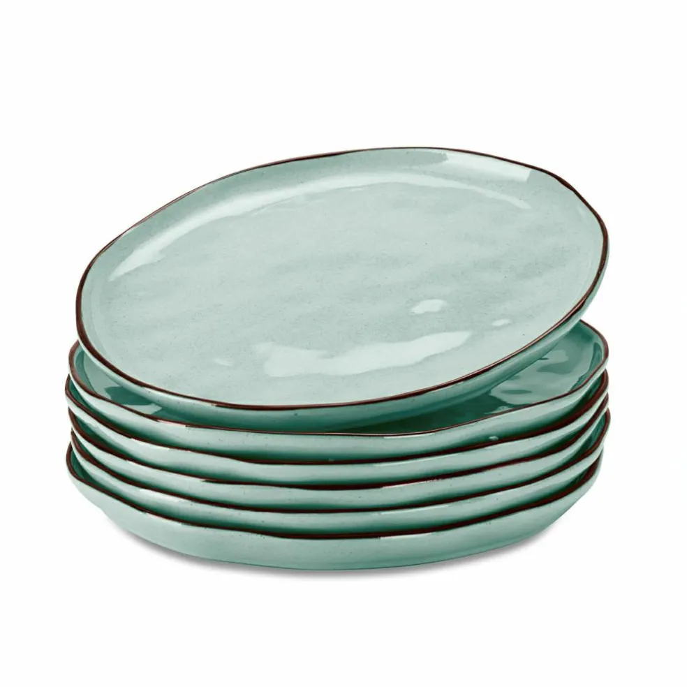 Lot de 6 assiettes Biarré