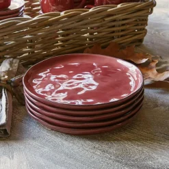 Lot de 6 assiettes Biarré