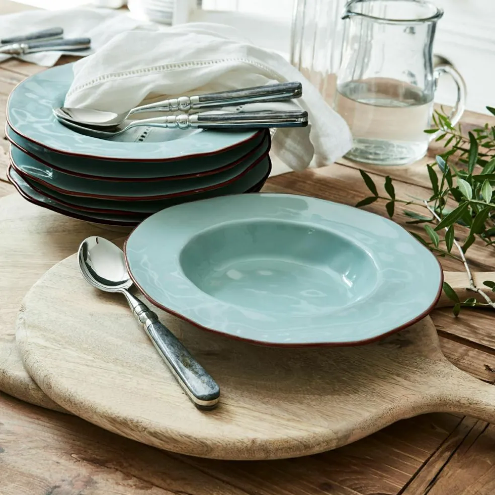 Lot de 6 assiettes creuses Biarré