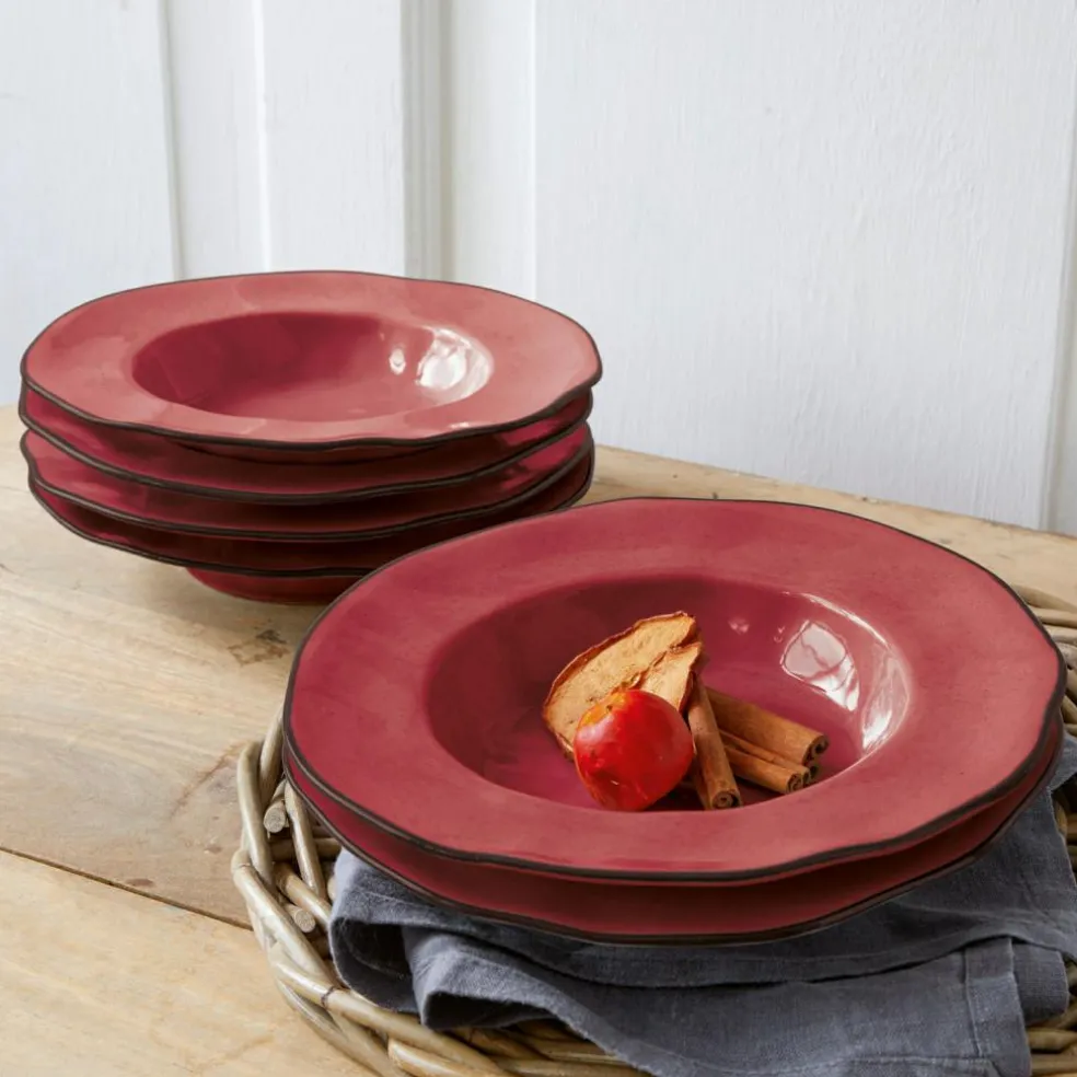 Lot de 6 assiettes creuses Biarré