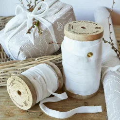 Lot de 2 bobines de ruban en velours Liandis