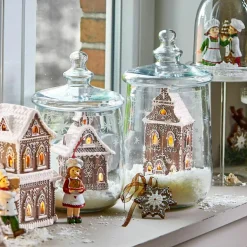 Lot de 2 bocaux en verre Valerico