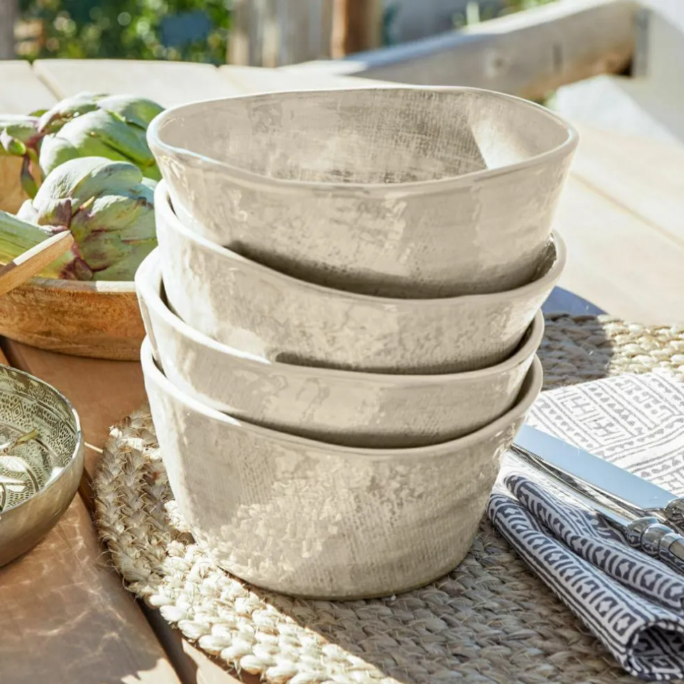 Lot de 4 bols Luganville