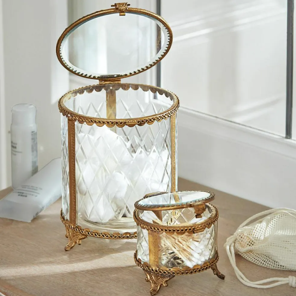 Lot de 2 boîtes en verre Svelteque