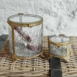 Lot de 2 boîtes en verre Svelteque