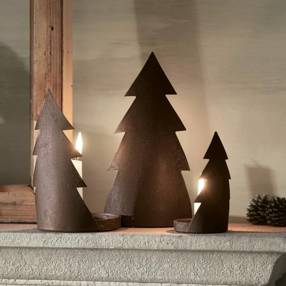 Lot de 3 bougeoirs Ageville