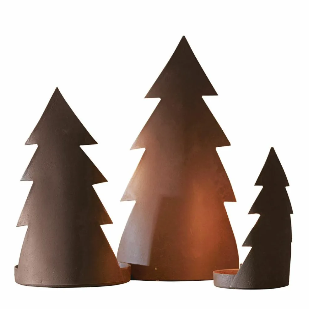 Lot de 3 bougeoirs Ageville