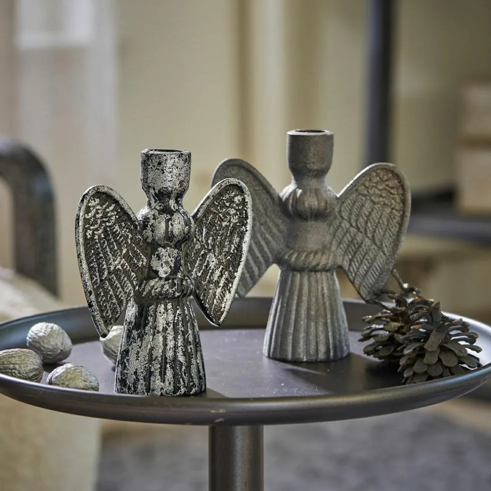 Lot de 2 bougeoirs Auvine