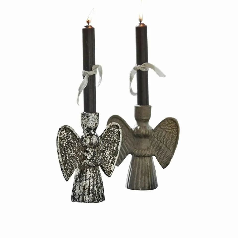 Lot de 2 bougeoirs Auvine