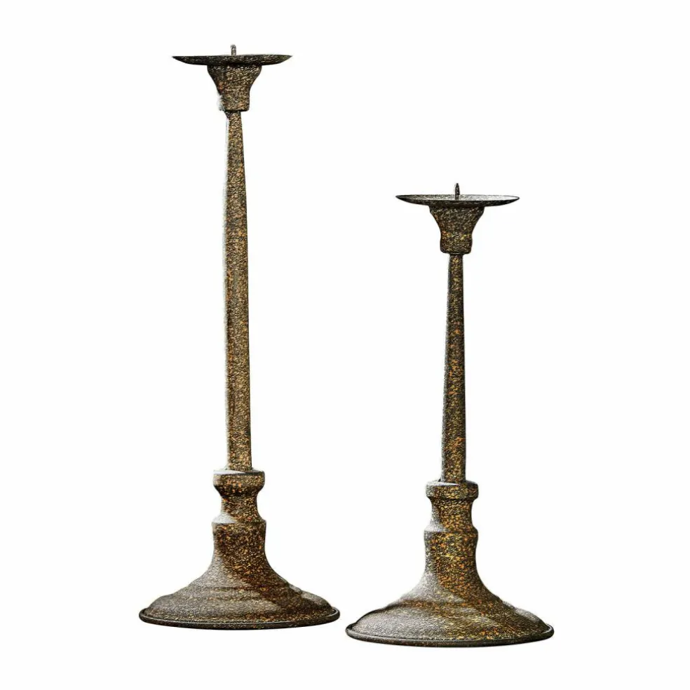 Lot de 2 bougeoirs Avarin