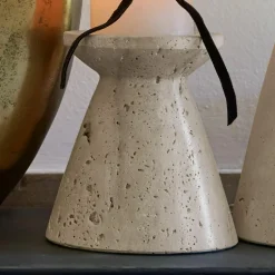 Lot de 2 bougeoirs Bazrahim