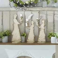 Lot de 3 bougeoirs Chanler