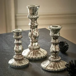 Lot de 3 bougeoirs Favalina