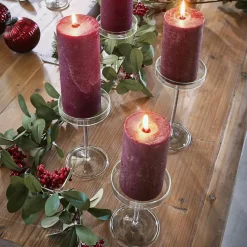 Lot de 4 bougeoirs Midvale