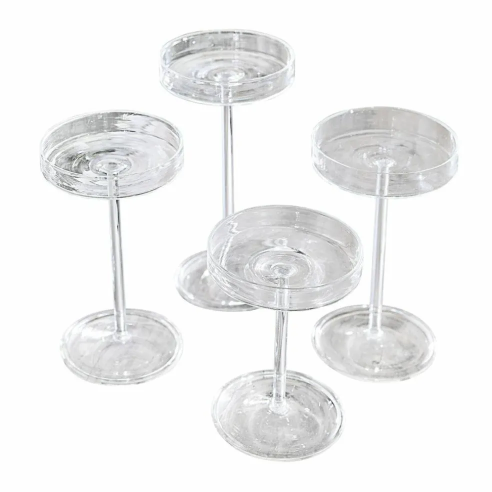 Lot de 4 bougeoirs Midvale