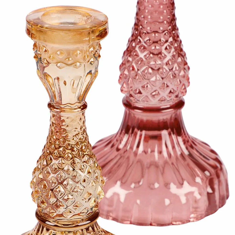 Lot de 6 bougeoirs Moana