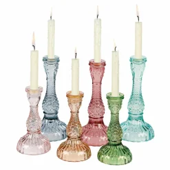 Lot de 6 bougeoirs Moana