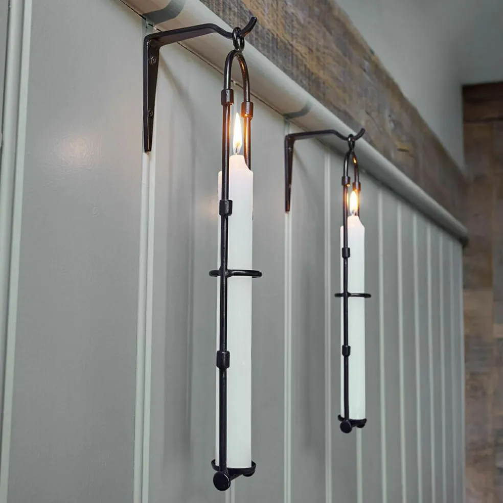 Lot de 2 bougeoirs muraux Vivendas