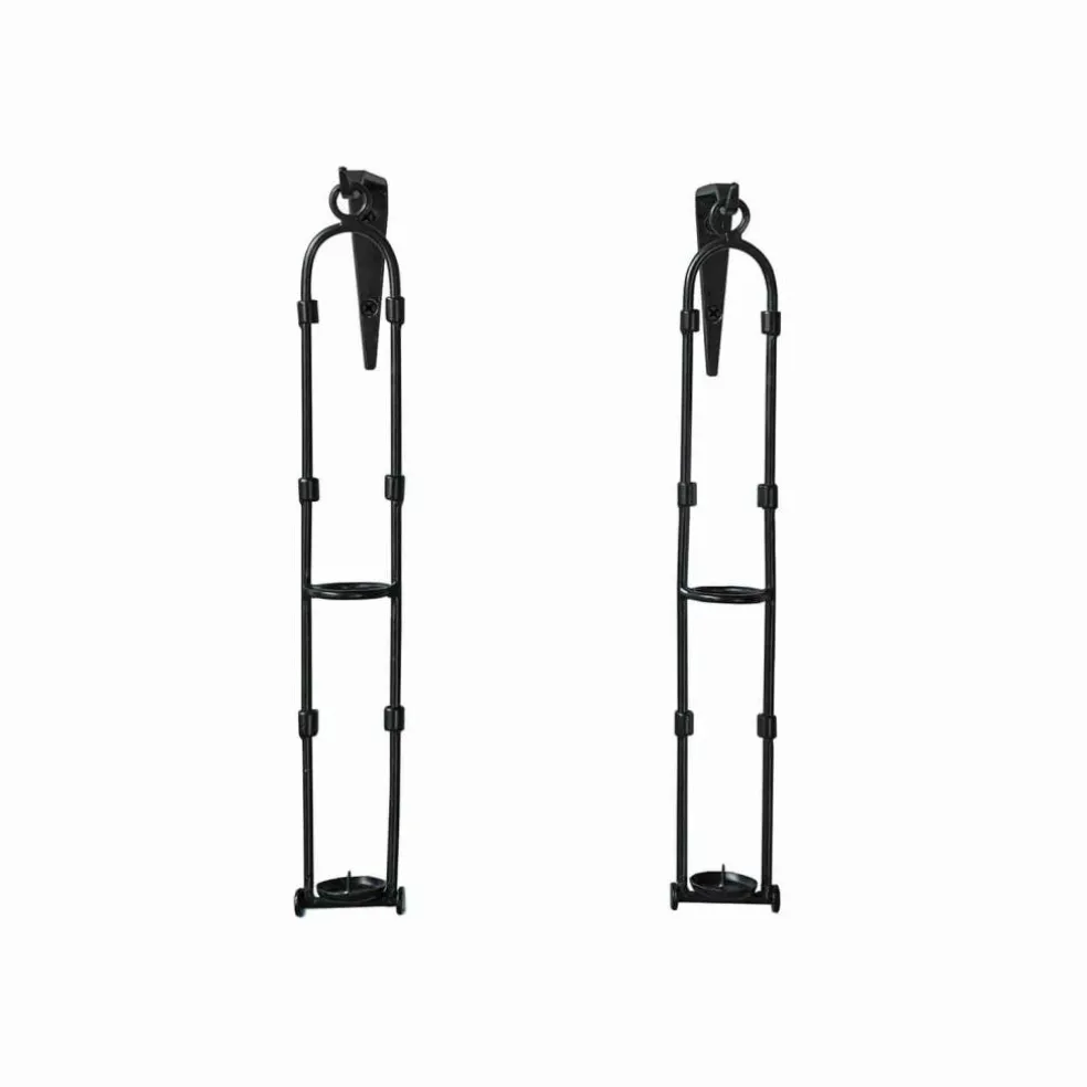 Lot de 2 bougeoirs muraux Vivendas