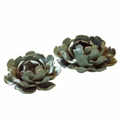 Lot de 2 bougeoirs Myka