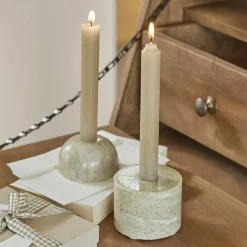 Lot de 2 bougeoirs Najira